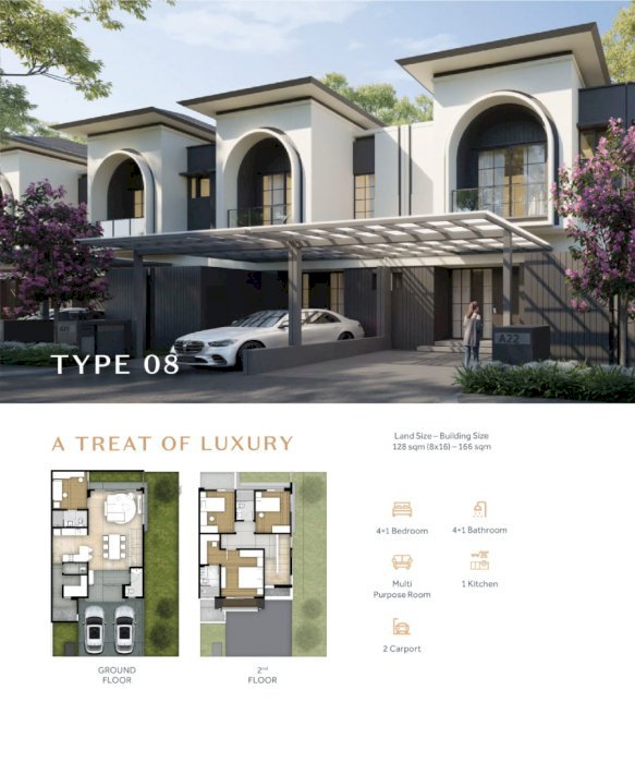 Rumah Modern Keren Nyaman Idaman Keluarga, Welton Hiera BSD City