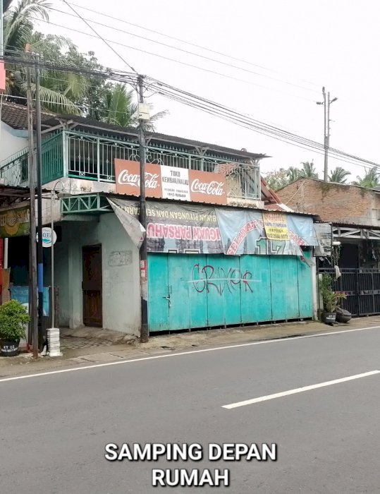 RUMAH TINGKAT 2 LANTAI TEMPAT STRATEGIS DAN BISA JADI TEMPAT USAHA!!!