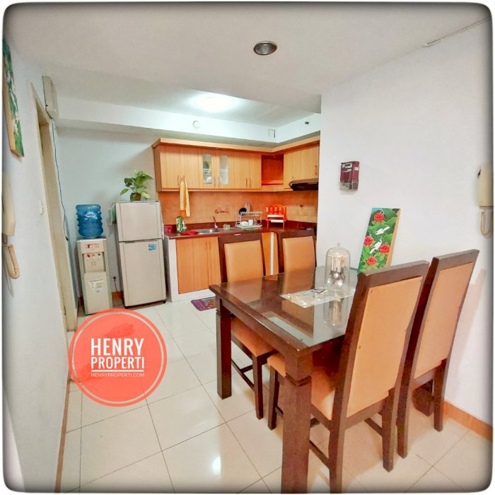 Dijual Unit Renov 3+1BR View City Furnish Lt Rendah di Taman Rasuna