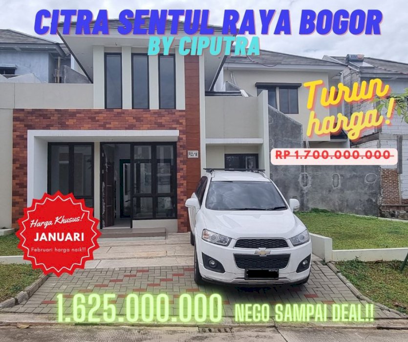 TURUN HARGA!! RUMAH MURAH - CITRA SENTUL RAYA