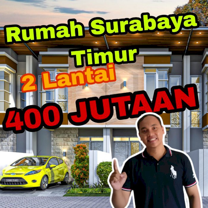 Rumah Surabaya Timur Permai CBD 400 jutaan