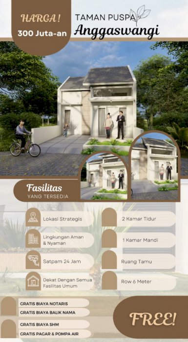 Rumah Murah Anggaswangi Sidoarjo