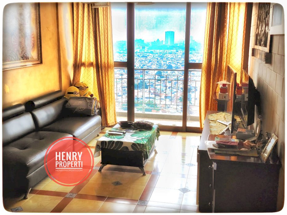 Dijual Unit Renov 2+1BR Furnish View City di Taman Rasuna