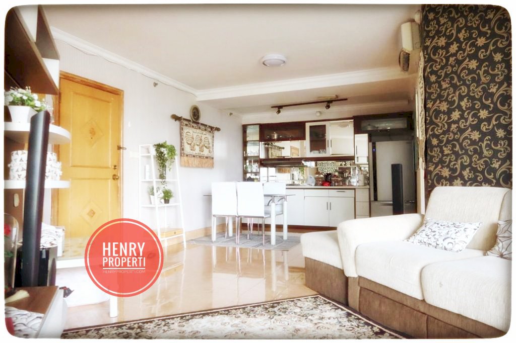 Dijual Unit Renov 3+1BR Furnish View City di Taman Rasuna