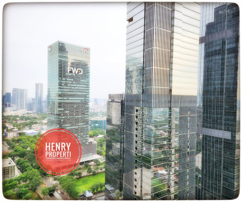 For Rent Best Unit and Price Ever 3+1BR City View at Sudirman Mansion