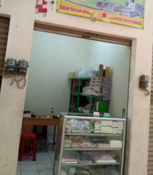 Dijual Kios Pasar Bersih Cengkareng