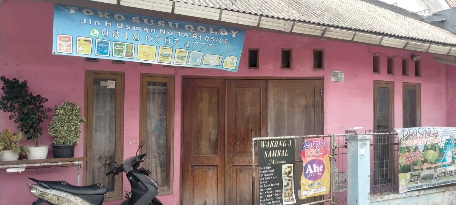 Jual Rumah huni dan kontrakan petak 3 pintu