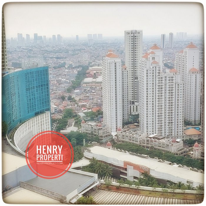 Dijual Cepat Unit 2 dan 1BR Furnish City View Taman Anggrek Lt Tinggi