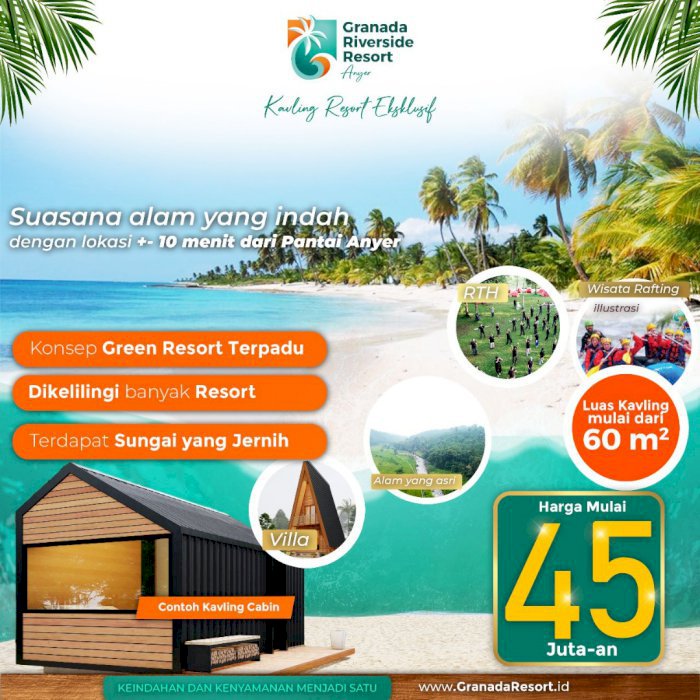 Kavling Murah di dekat pantai