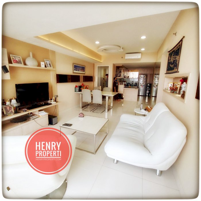 Dijual Unit Renov 2 dan 1BR Furnish Best View Taman Anggrek Condominiu