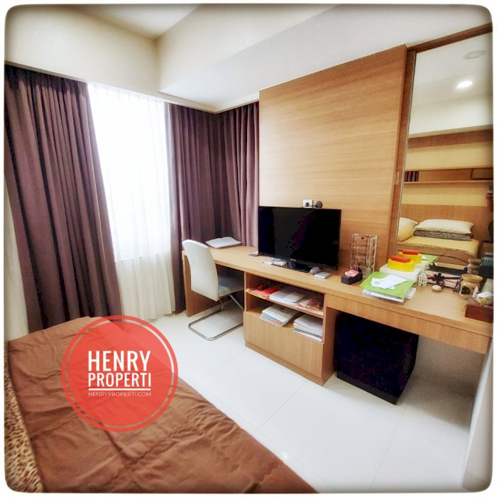 Dijual Unit Renov 2 dan 1BR Furnish Best View Taman Anggrek Condominiu