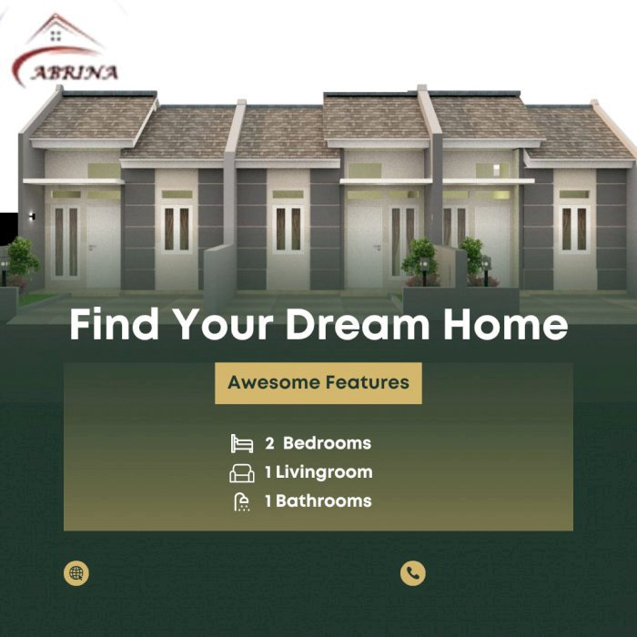 Rumah di sawangan cicilan 3 jutaan