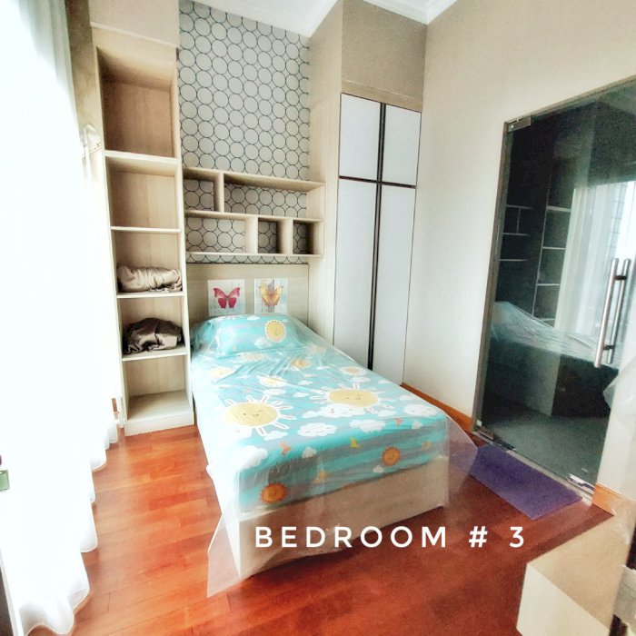 Dijual Termurah Unit 3+1BR Baru Renov Furnish City View Residence 8