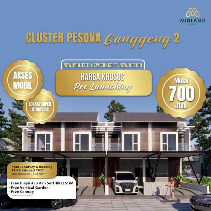 Cluster Pesona Ganggeng 2, rumah baru di Jakarta utara