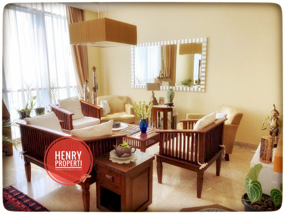 Dijual Cepat Harga Terbaik  Unit 3BR + 1 Study Full Furnish di Oakwood