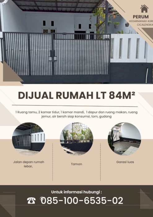 Dijual rumah siap huni