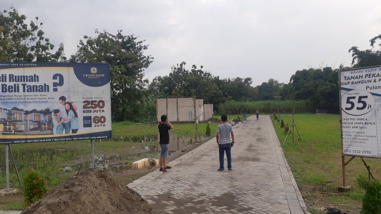 Tanah Mojokerto siap bangun
