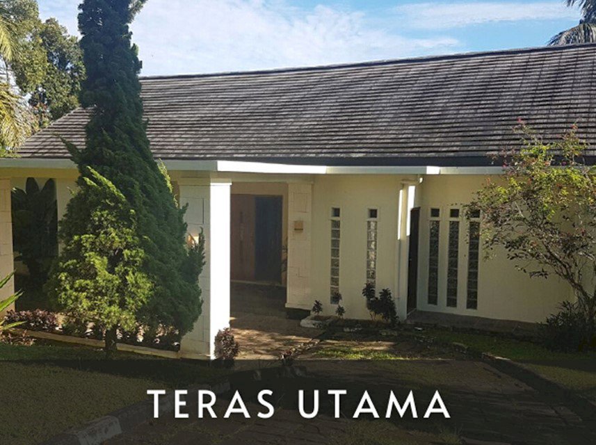 Vila Villa La Gantino Megamendung Puncak Bogor LUAS INDAH dan SHM