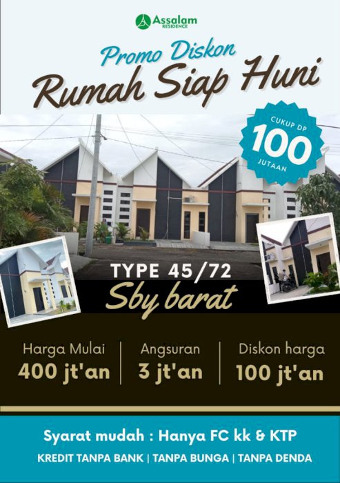 Di Jual Rumah Siap Huni Lokasi Surabaya Barat