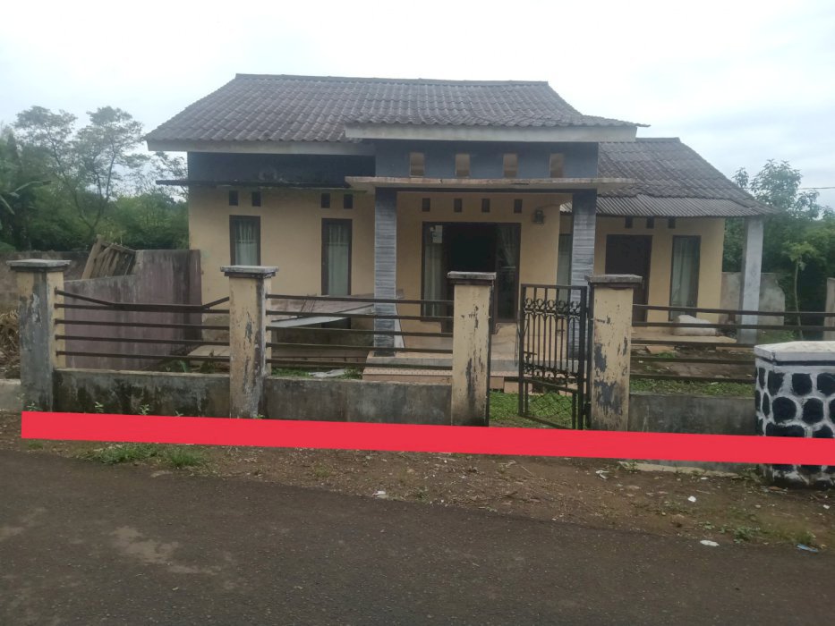 Tanah dan rumah murah depan jalan