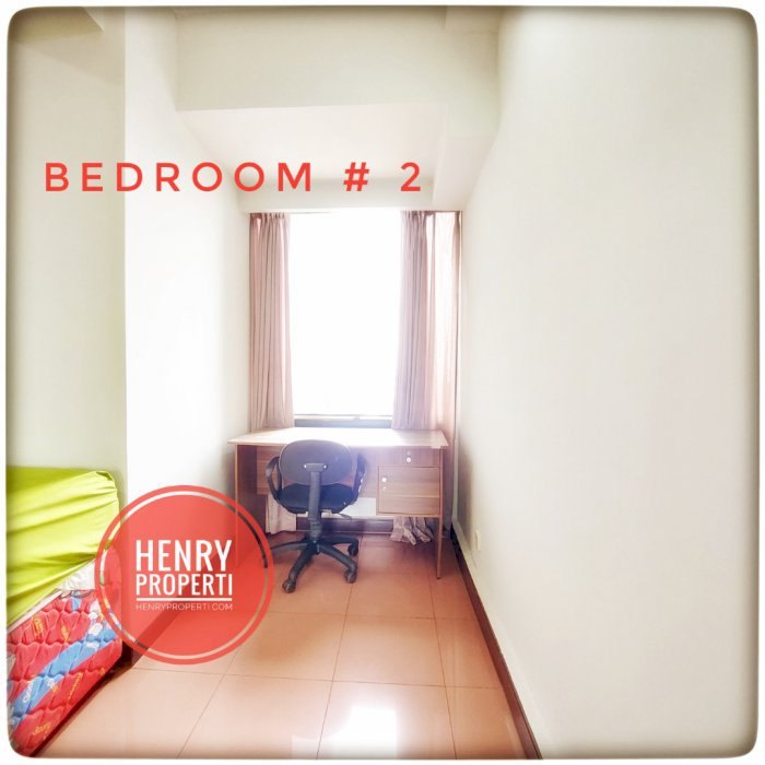 Taman Anggrek Condominium Harga Spesial 2+1BR Furnish View Taman+City