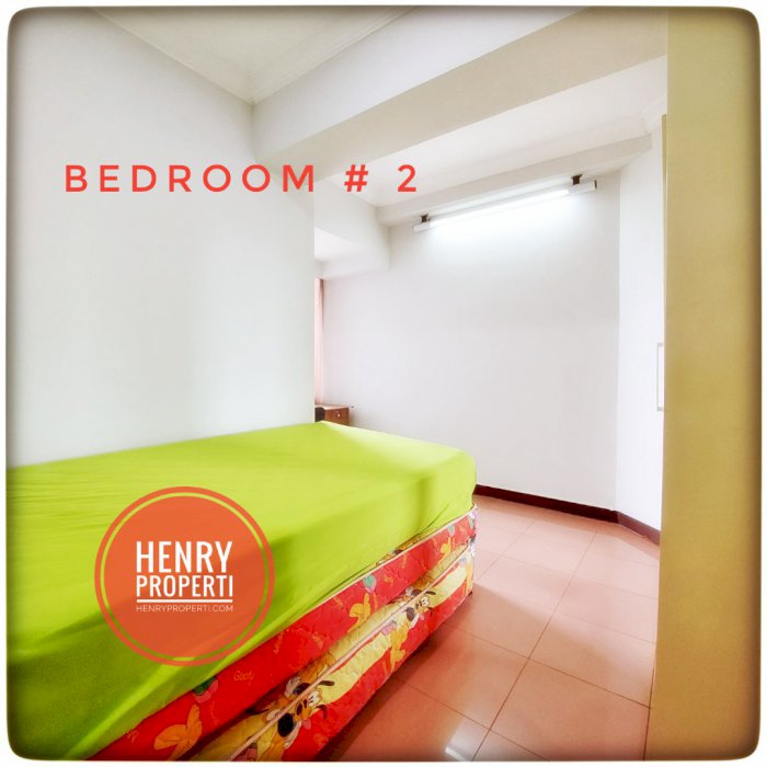 Taman Anggrek Condominium Harga Spesial 2+1BR Furnish View Taman+City