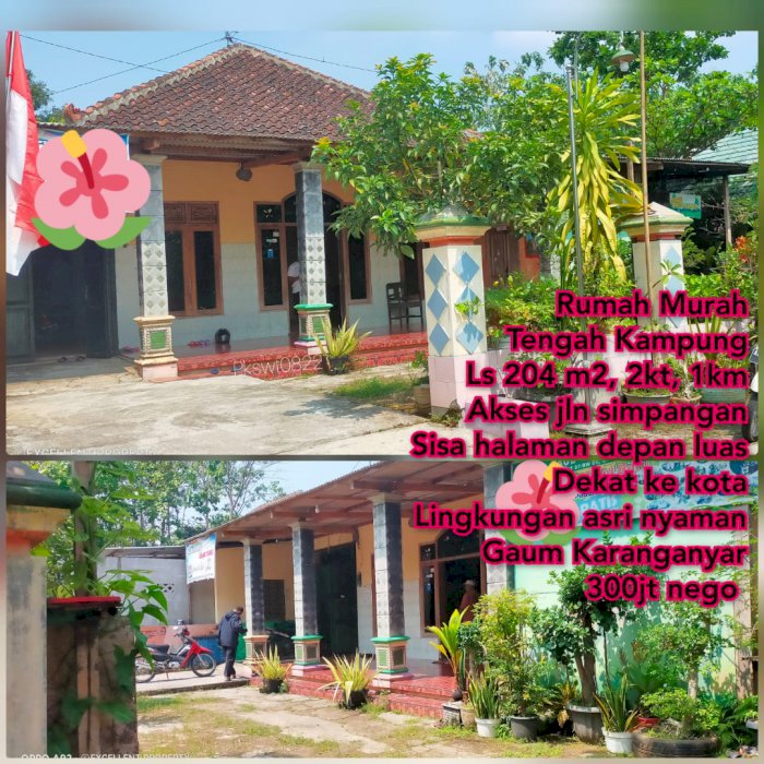 001 DIJUAL RUMAH STRATEGIS DAN MURAH