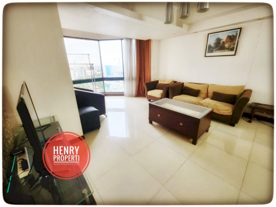 For Rent Taman Anggrek Condo Unit 2+1BR Full Furnish and Renov Mid