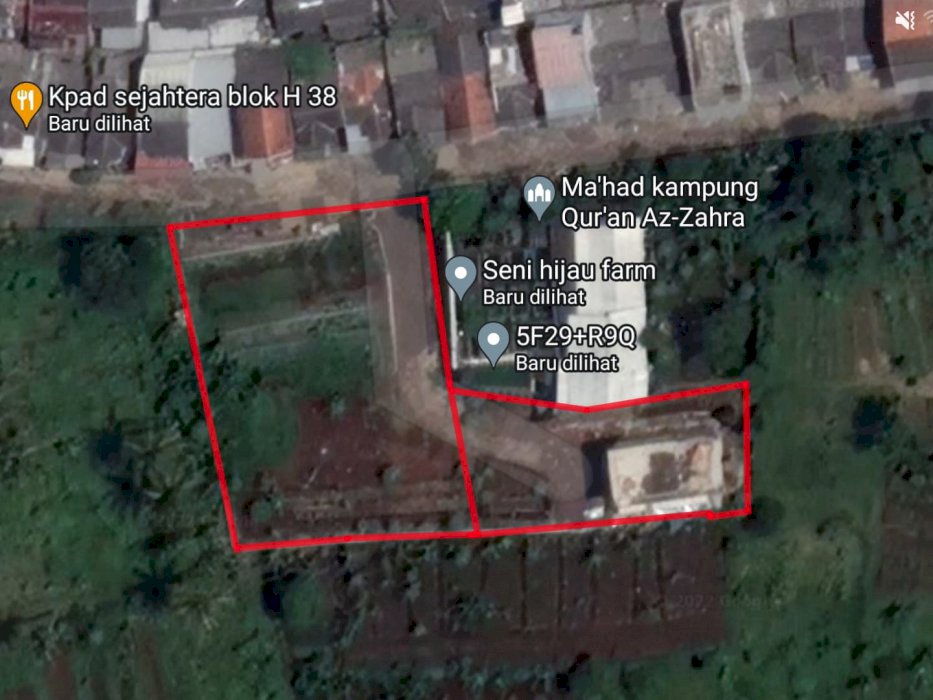 Jual Murah Dan cepat Tanah Include Bangunan