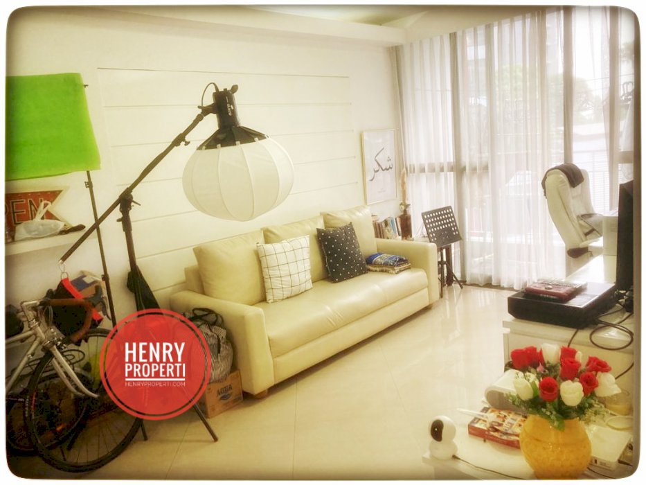 Dijual Unit Spesial 3BR 90mÂ² Furnish Apt. Taman Rasuna Hadap Timur