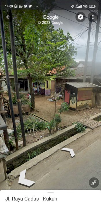 Di sewa lahan tanah kosong/rumah cocok buat buka gerai  minimarket