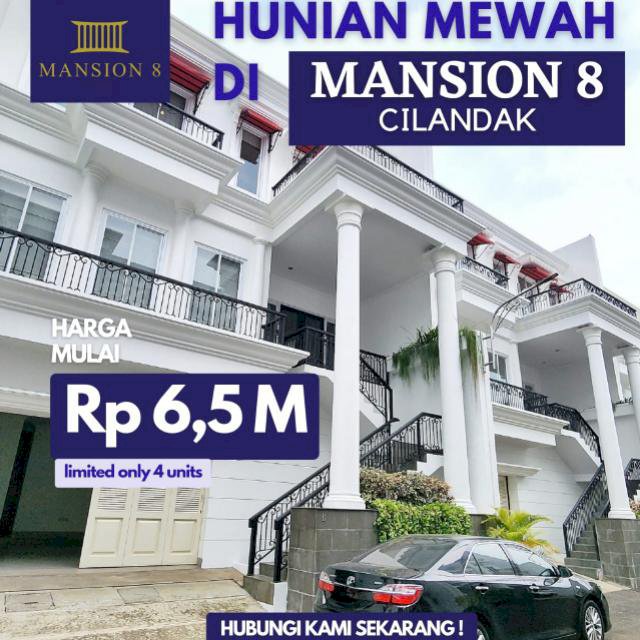 DIJUAL LUXURY CLUSTER MANSION 8 LEBAK BULUS CILANDAK JAKARTA SELATAN