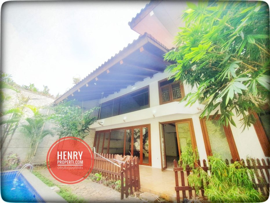 Disewakan Rumah Baru Renov Kamar 4+1BR Dekat Sekolah JIS