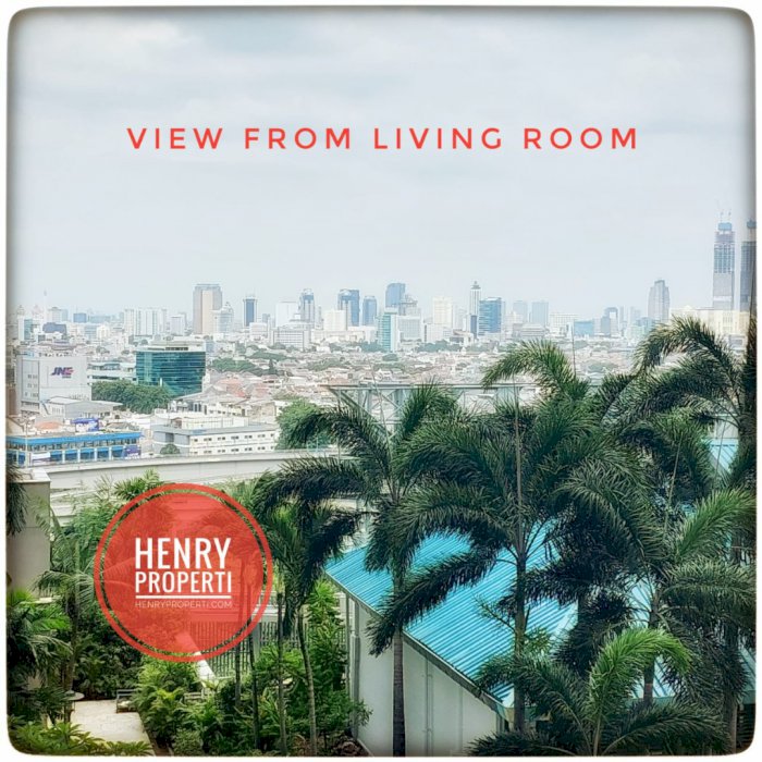 Dijual Cepat Taman Anggrek Unit Renov  Full Furnish City View