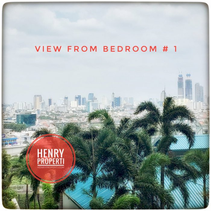 Dijual Cepat Taman Anggrek Unit Renov  Full Furnish City View