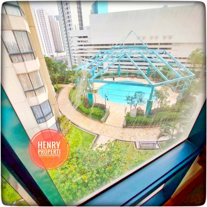 Dijual Cepat Taman Anggrek Unit Sudut Furnish Pool View