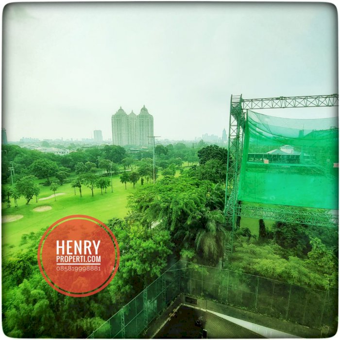 For Rent Senayan City Type 3BR become 2 Huge BR Golf View Course