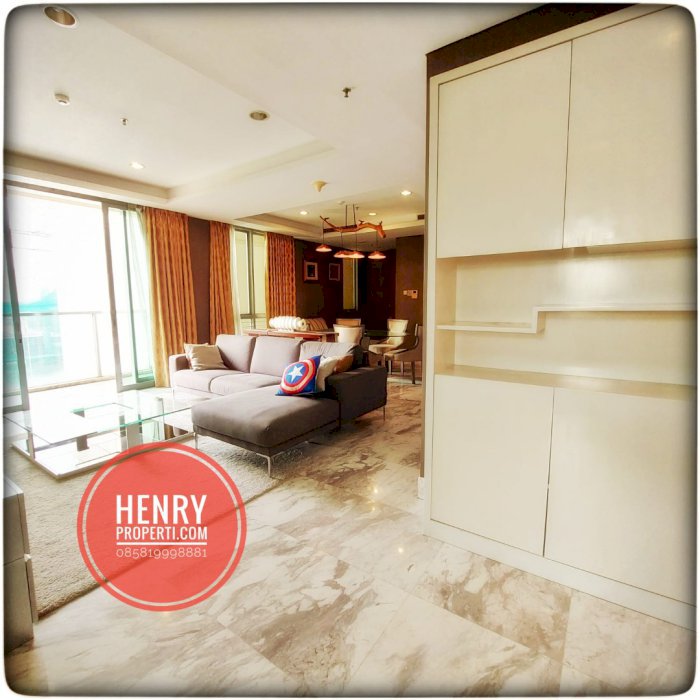 For Rent Senayan City Type 3BR become 2 Huge BR Golf View Course