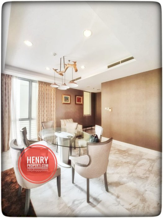 Dijual Senayan City Type 2+1BR Luas 207m² View Lap Golf Mid Floor