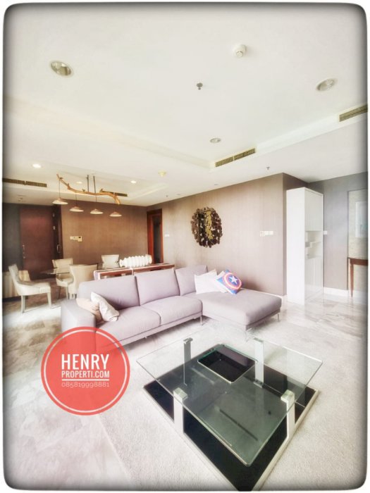 Dijual Senayan City Type 2+1BR Luas 207m² View Lap Golf Mid Floor