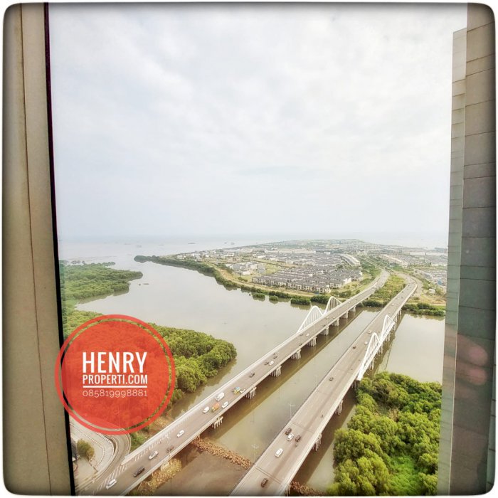 Disewakan Office Space Gold Coast View Laut dan City