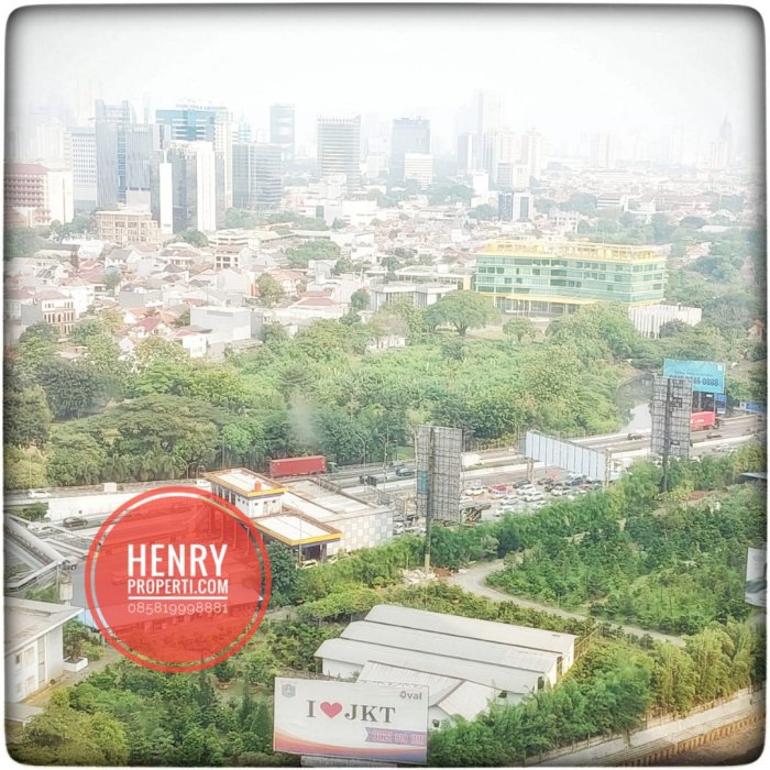 Dijual Unit Spesial Price  Furnish City View Taman Anggrek Condominium