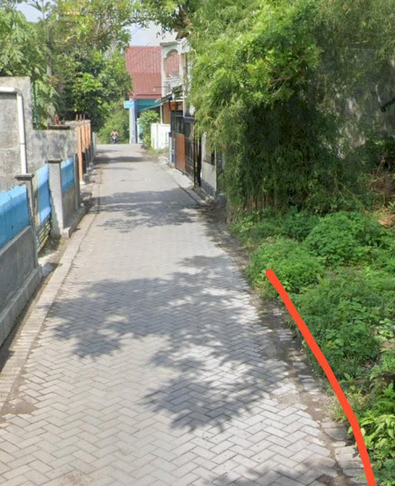 Tanah pekarangan dekat kota Jogja