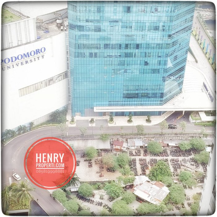 Dijual Unit Special Price Taman Anggrek Condominium city view