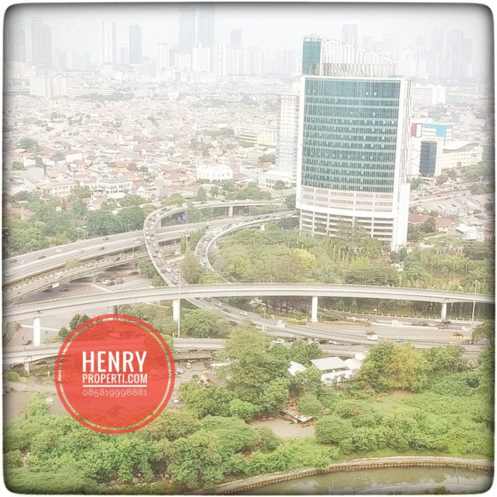 Dijual Termurah Unit 2+1BR Best City View Taman Anggrek Condominium