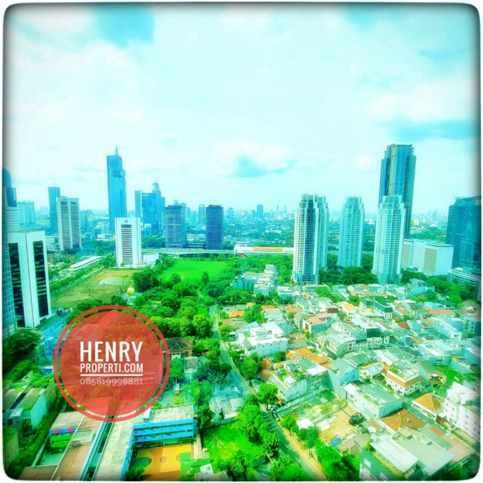 Dijual Cepat Apt Peak Sudirman 3+1BR Best City View Furnish Lt Tinggi