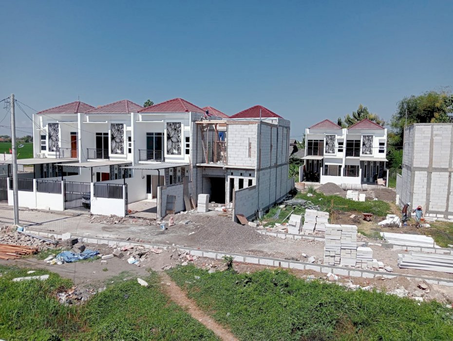 DIJUAL RUMAH MINIMALIS MODERN 2 LANTAI DI SUKODONO SIDOARJO