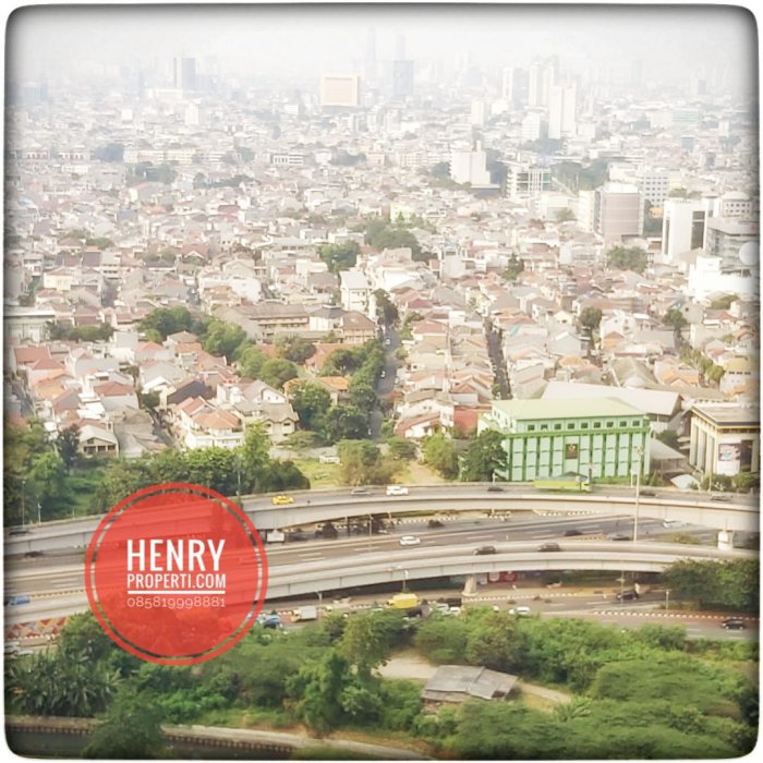 Dijual Harga Terbaik Unit City View di Taman Anggrek Condominium