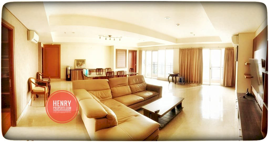 Dijual  Unit Spesial 3+1 Furnish Big Size Permata Hijau Residence