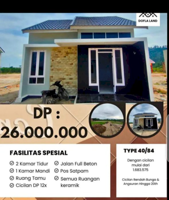 PERUMAHAN MURAH LOKASI STRATEGIS PADANG PARIAMAN